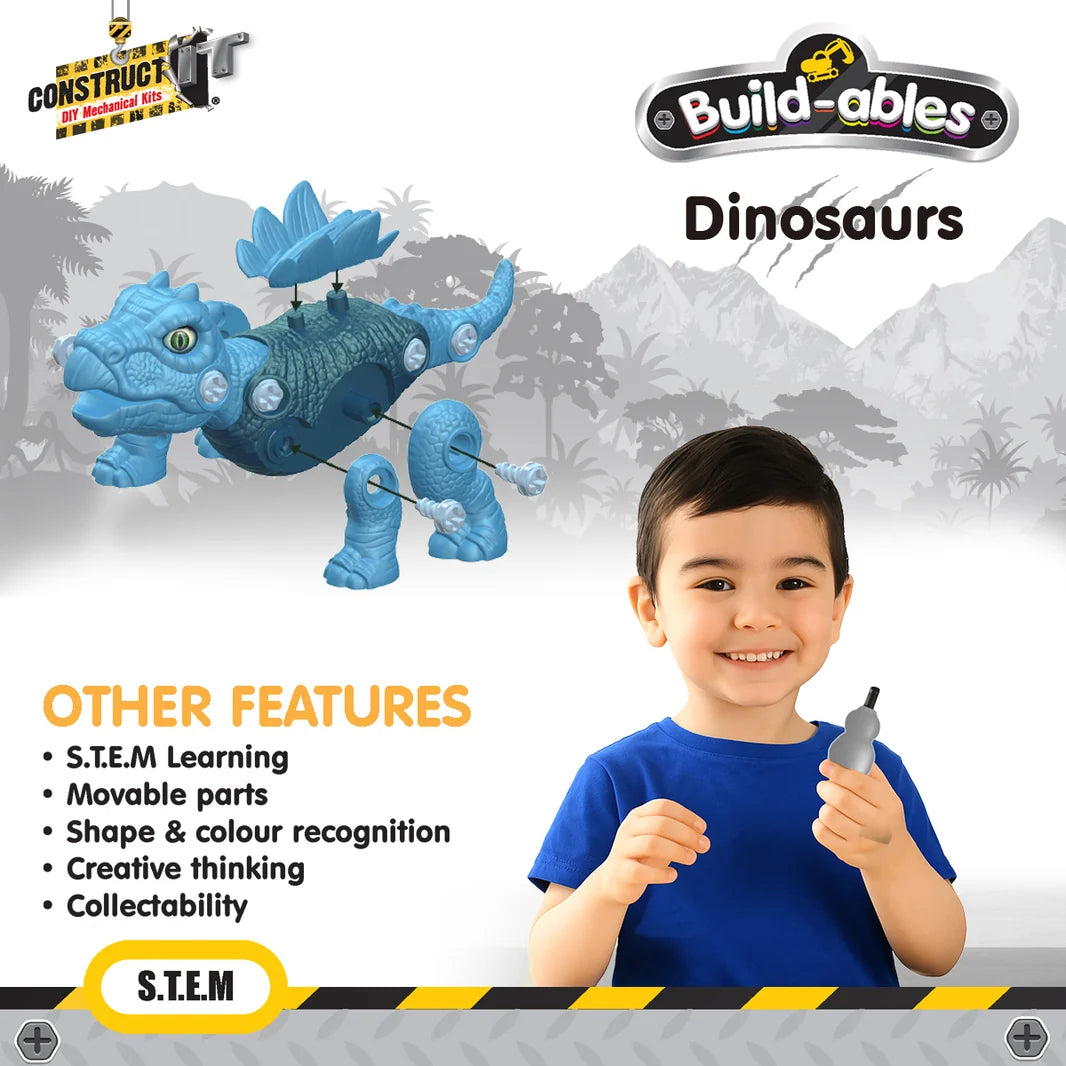 BUILD-ABLES | STEGOSAURUS DINOSAUR