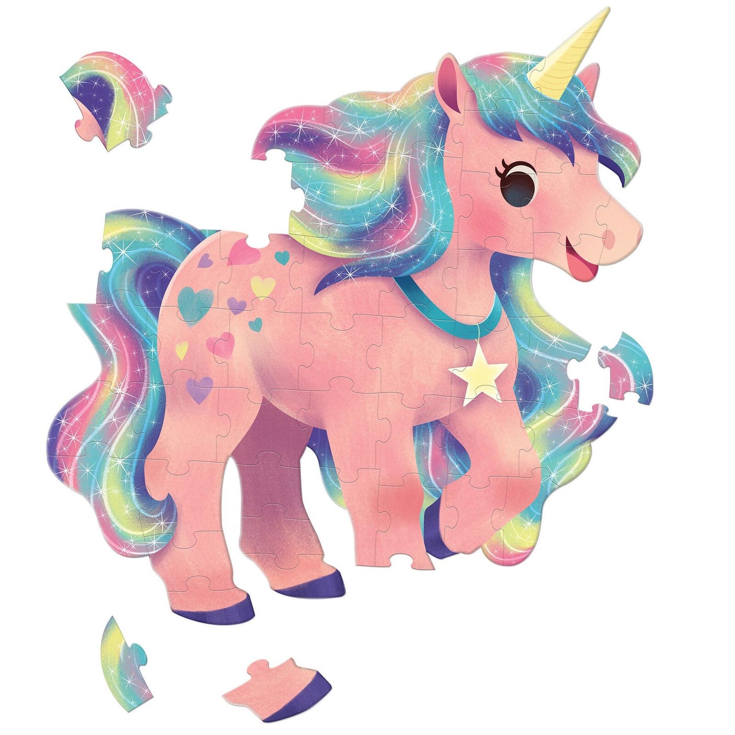 Crocodile Creek 48 Piece Jumbo Puzzle - Unicorn
