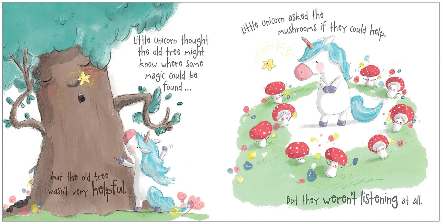 KIDS BOARD BOOK | LIFT THE FLAP | THE LITTLE UNICORN WHO LOST THEIR MAGIC