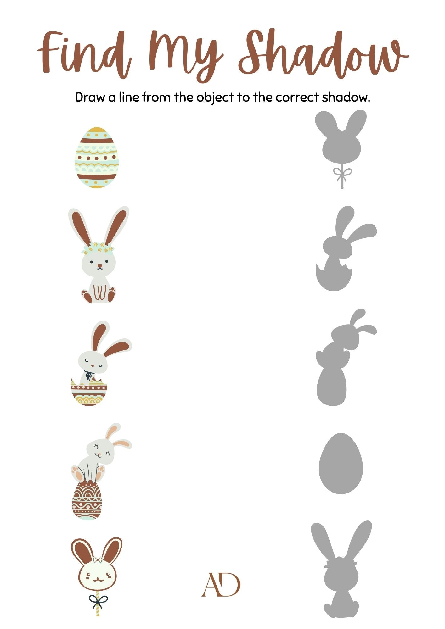 FREE Easter Activity Fun Download - Angus & Dudley Collections