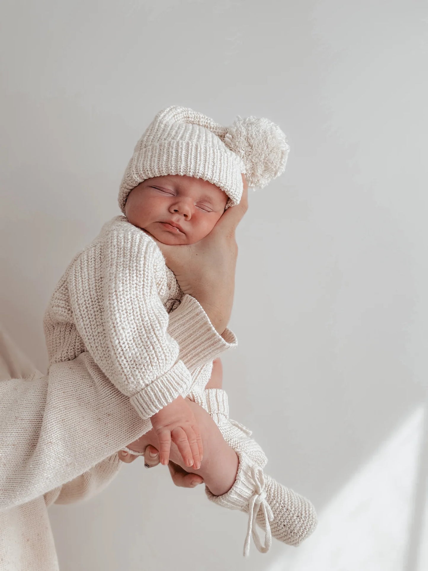 BLOSSOM AND PEAR KNIT BEANIE | HONEY