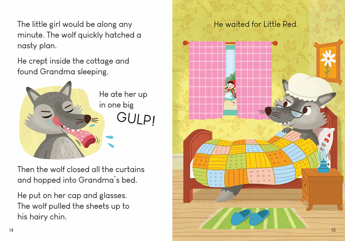 Kids Little Readers Hardcover Book - Little Red Riding Hood