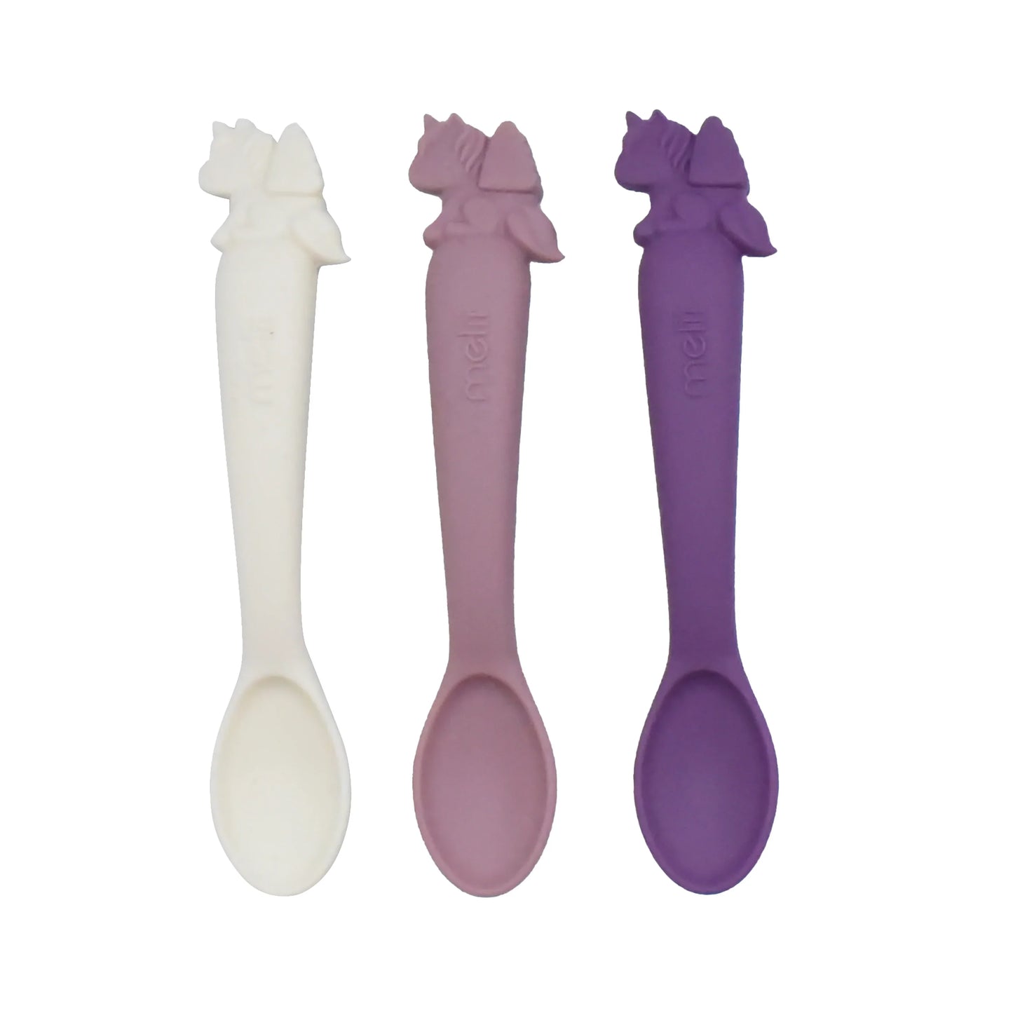 Melii Luxe Spoons 3Pk - Unicorn