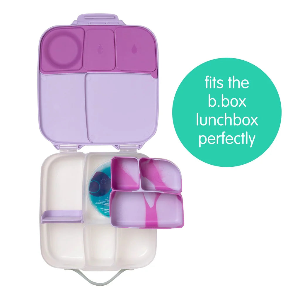 B BOX | SILICONE BENTO BUDDY LUNCH | CONFETTI