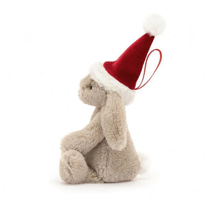 Jellycat Bashful Small Bunny - Christmas