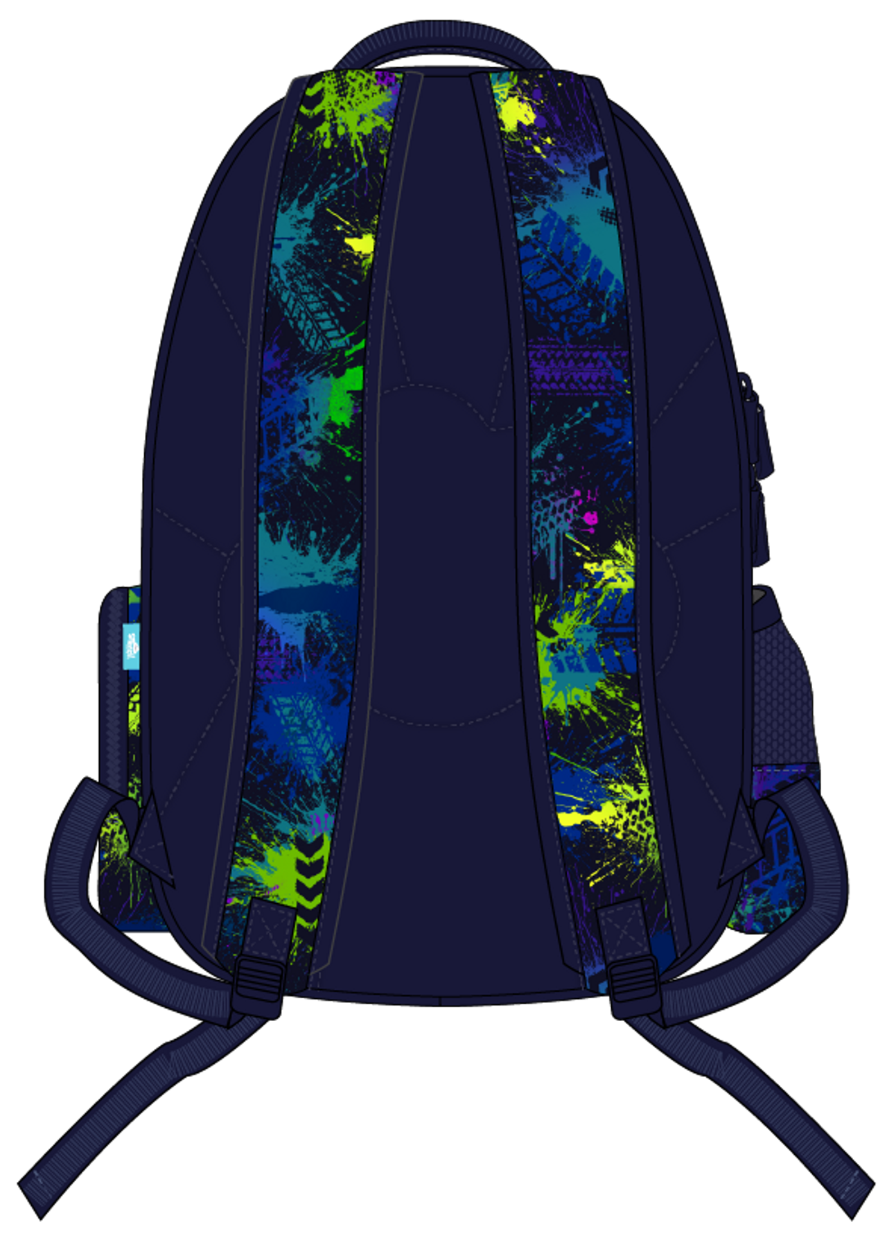 Spencil Big Kids Backpack - Mega Wheels