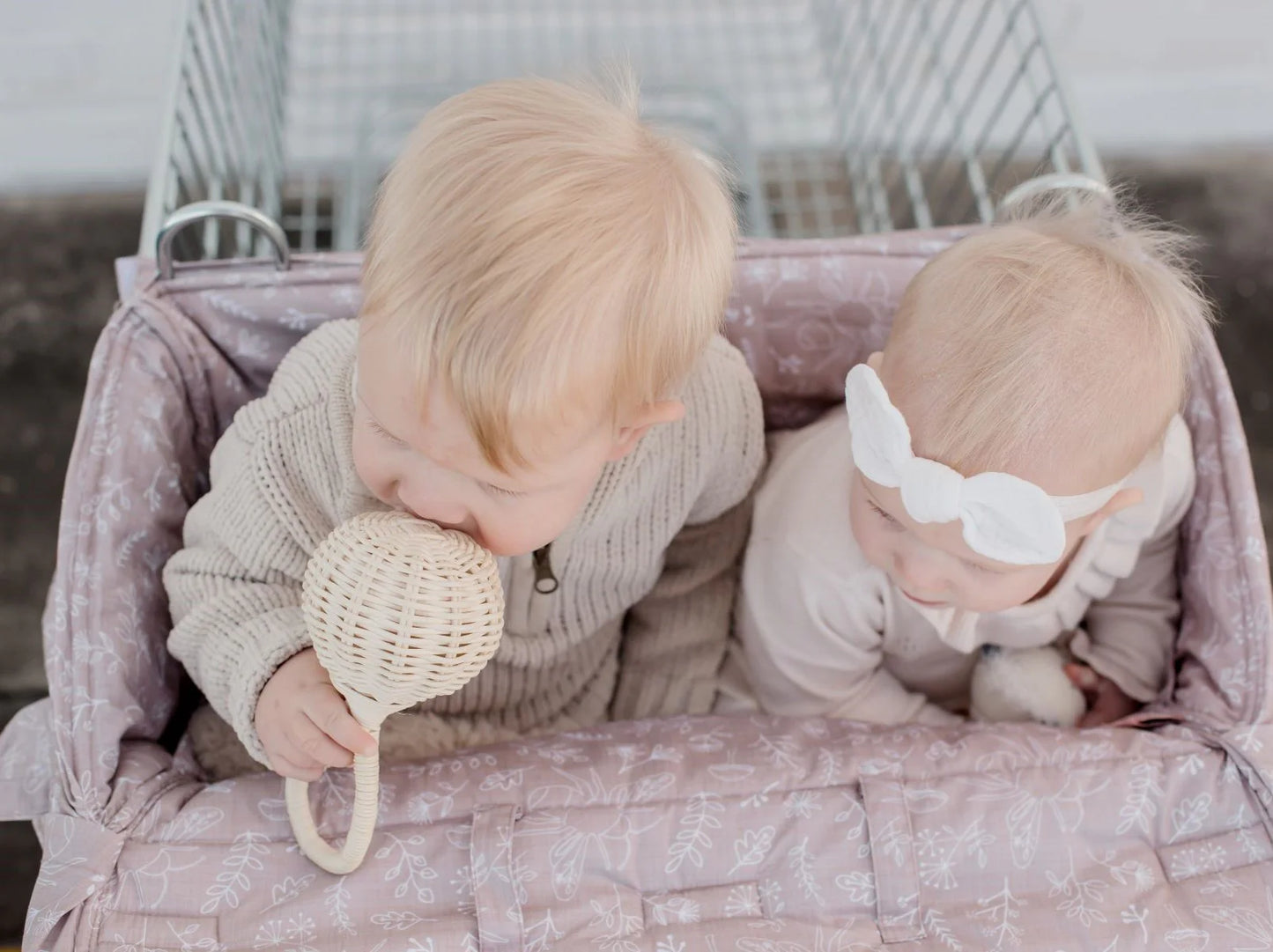 Bambella Designs Universal Padded Trolley Liner | Bee Kind