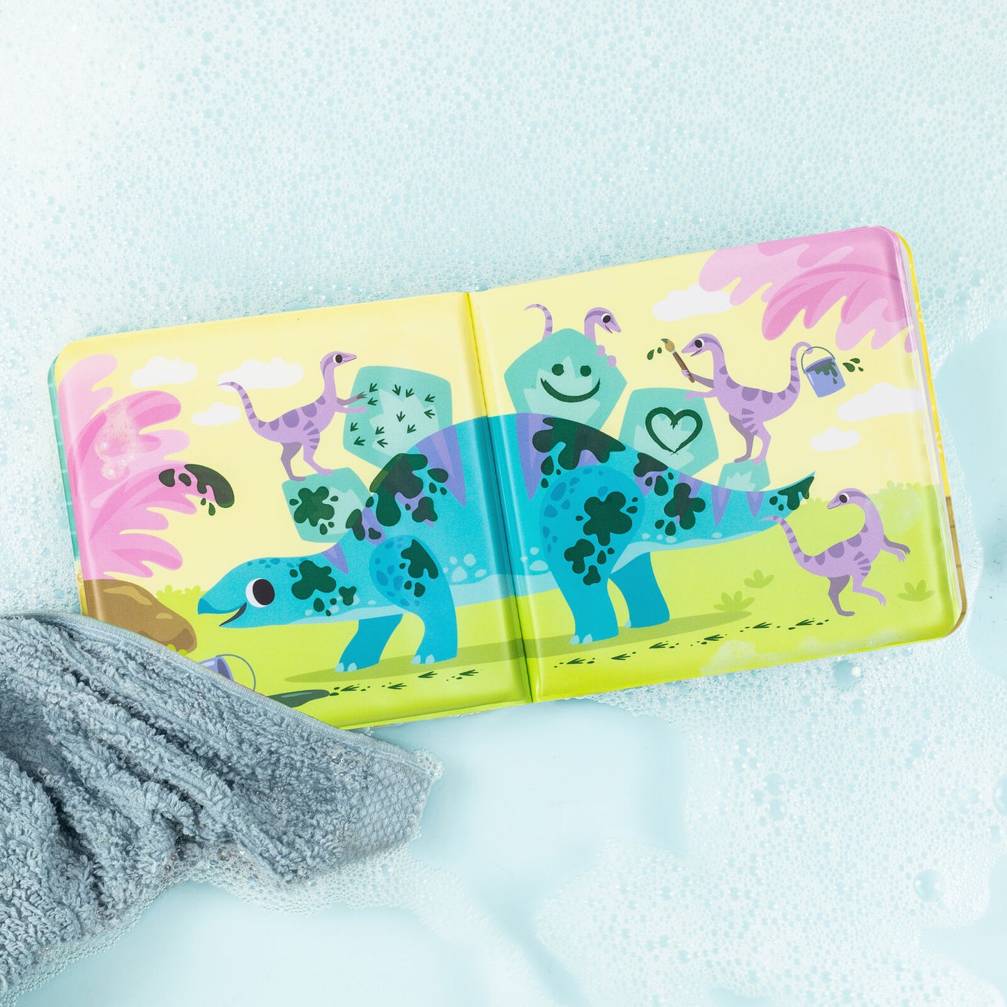 TIGER TRIBE MAGIC BATH BOOK | DINOSAURS