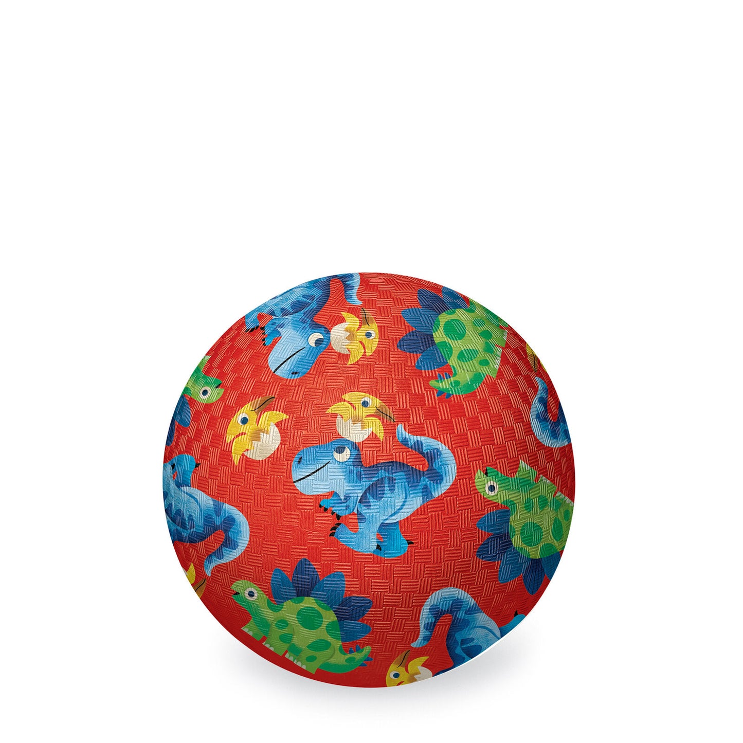 CROCODILE CREEK PLAYGROUND BALL 5 INCH | DINO FRIENDS RED - Angus & Dudley Collections