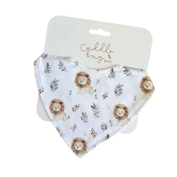 CUDDLEBUG & CO | WATERPROOF DRIBBLE BIB | LEO LION