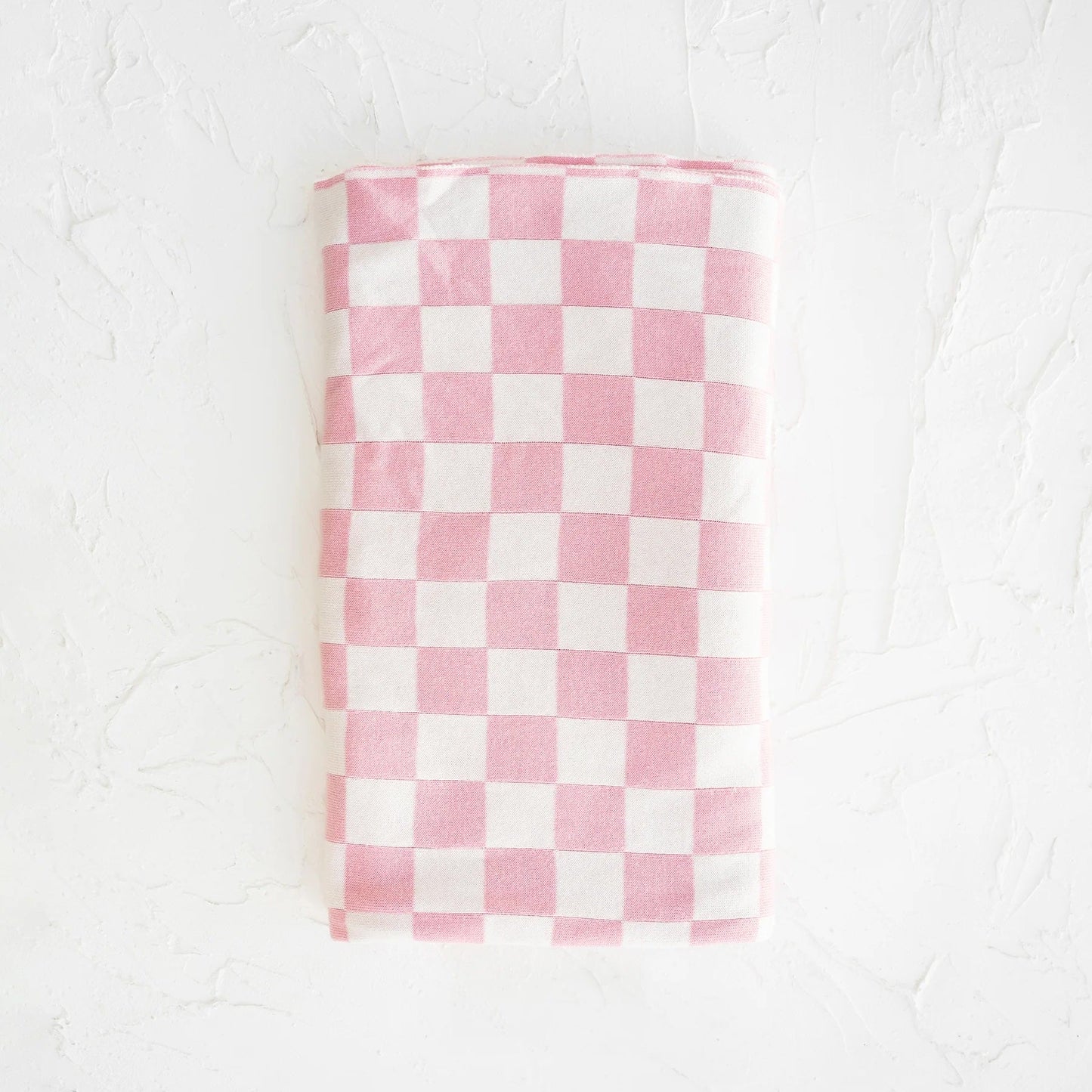 CINNAMON BABY KNITTED BLANKET - BABY PINK