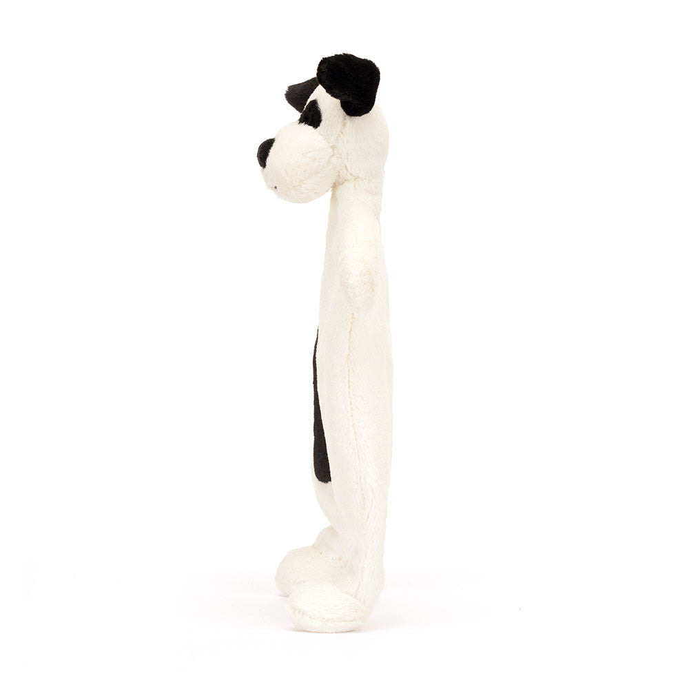 Jellycat Bashful Comforter - Black and White Puppy