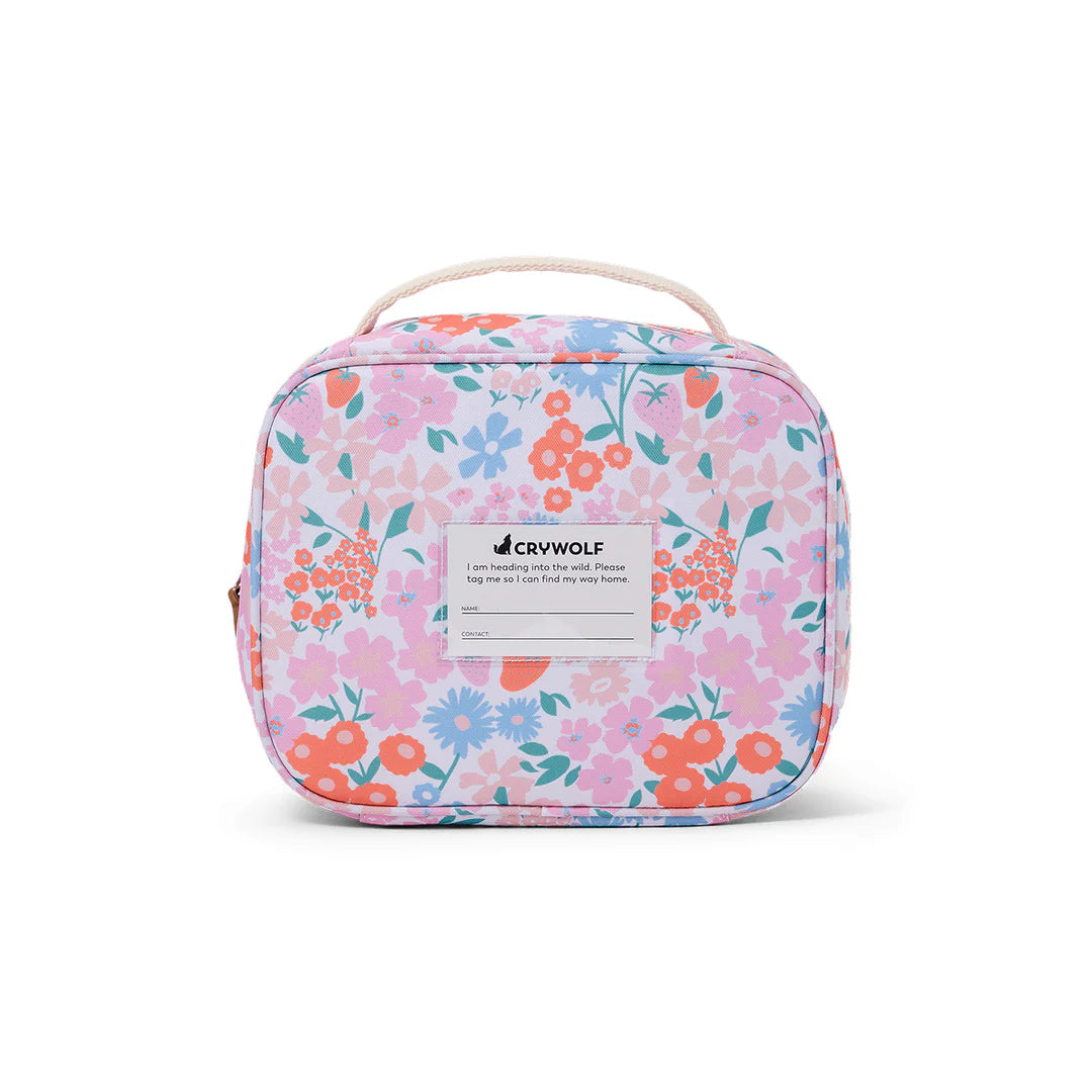 CRYWOLF INSULATED LUNCH BAG | BERRY GARDEN