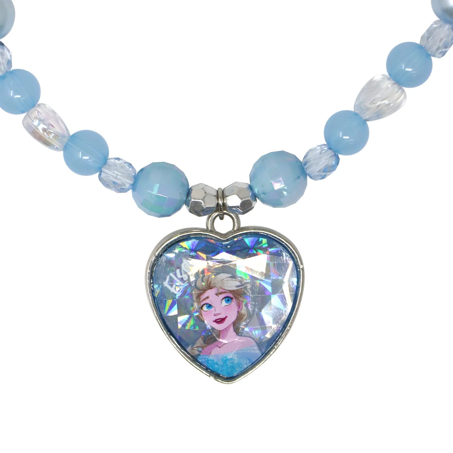 PINK POPPY DISNEY FROZEN ELSA NECKLACE AND BRACELET SET
