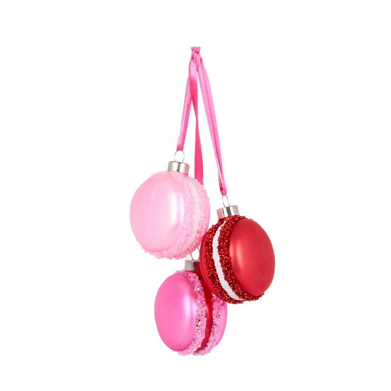 HOLLY AND IVY | HANGING DECORATION | FESTIVE MACARON CLUSTER