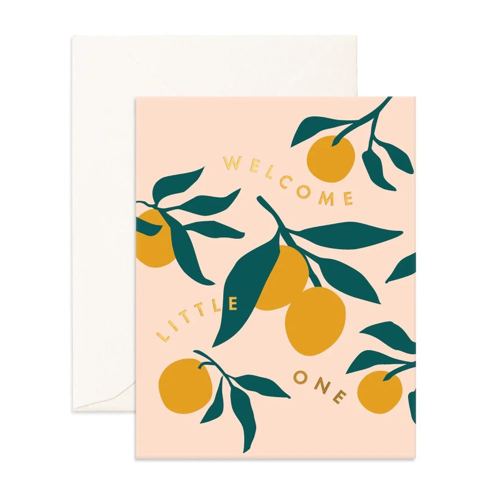Fox and Fallow Card - Little One Lemons