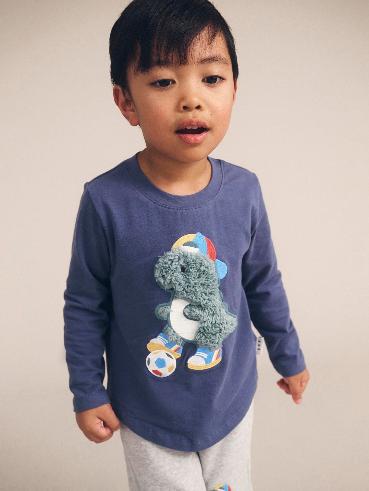 Huxbaby Hux Top | Soccersaurus Midnight