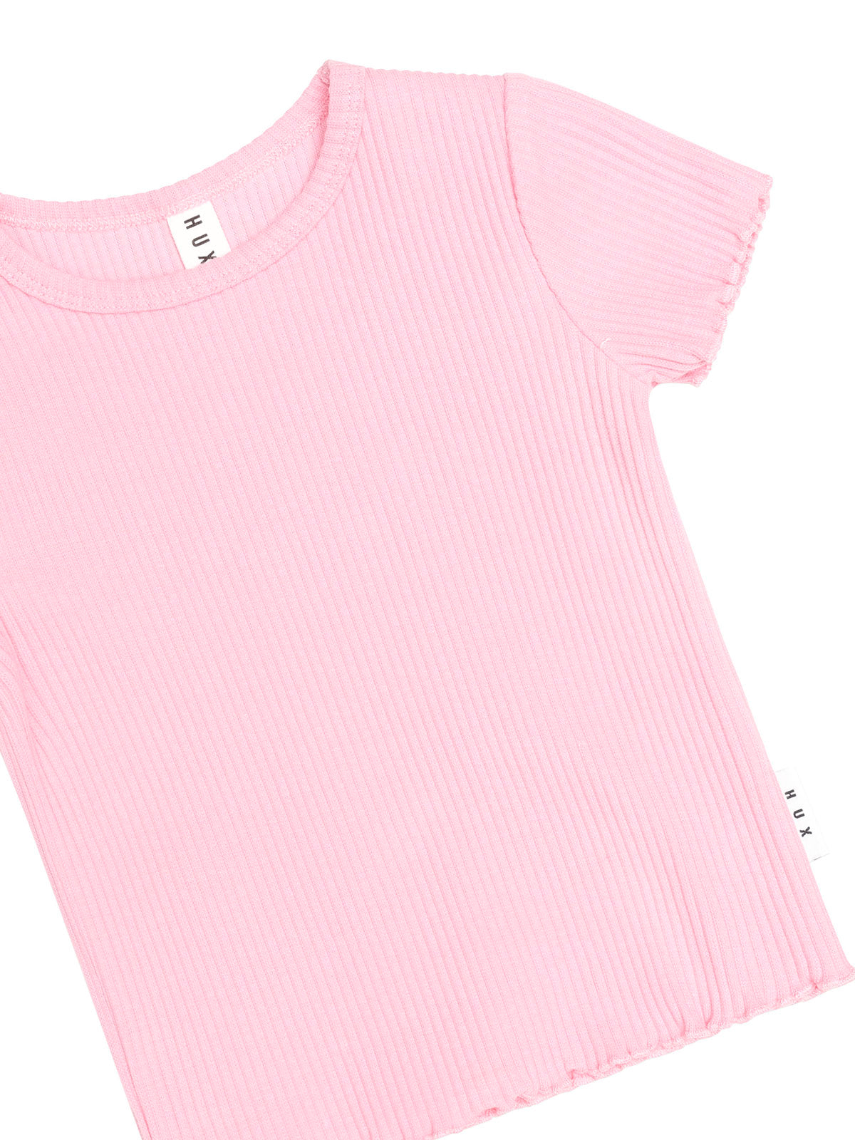 HUXBABY | STRAWBERRY CREME RIB TEE