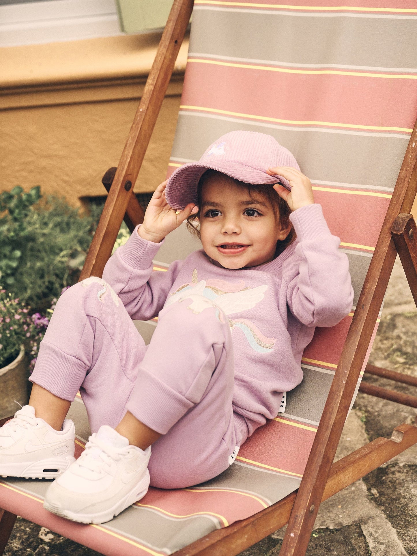 Huxbaby Organic Cotton retro Track Pant I Magical Unicorn