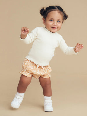 Huxbaby Floral Bloomer - Warm Glow