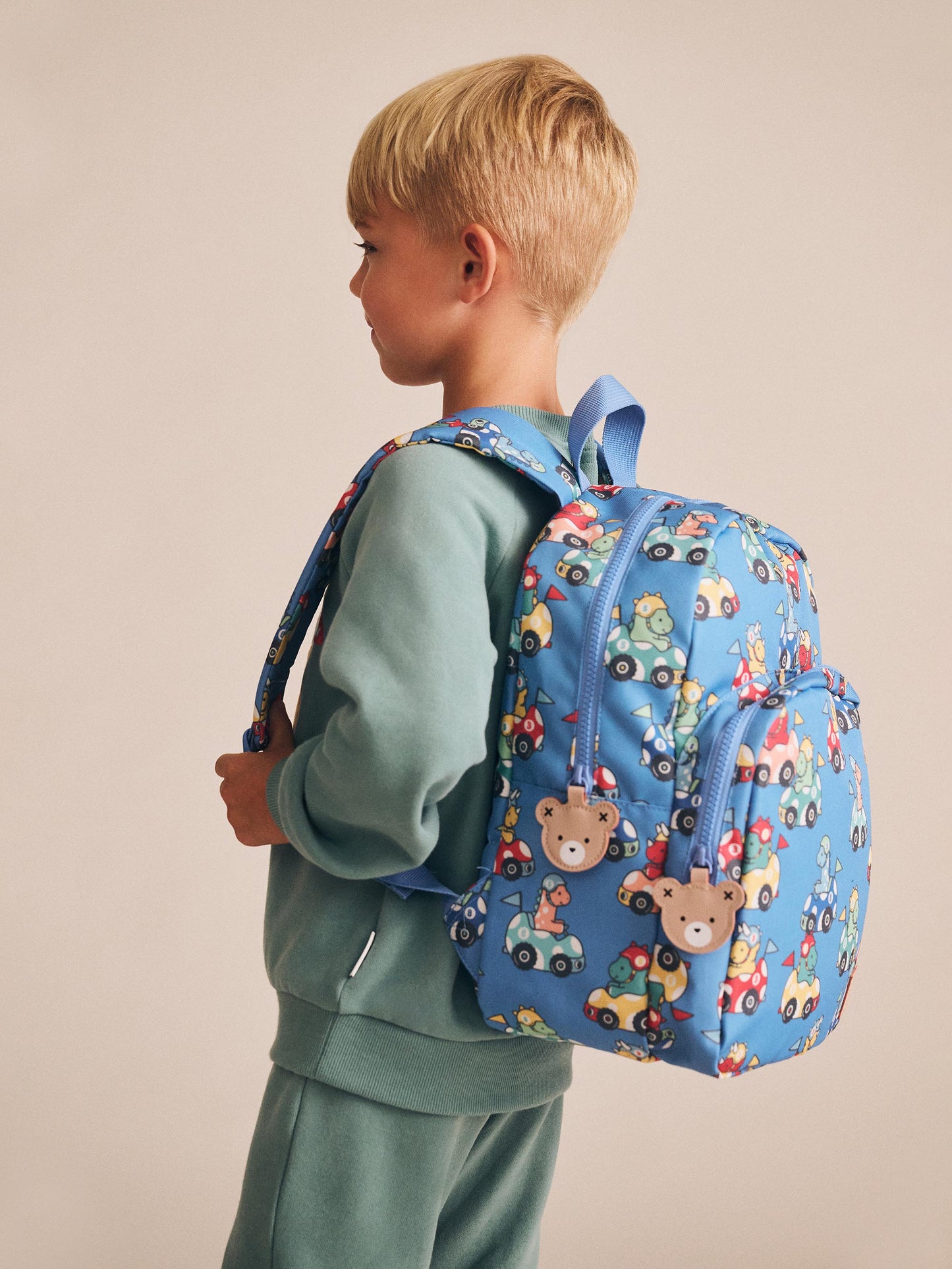 HUXBABY PERFECT BACKPACK DINO CAR