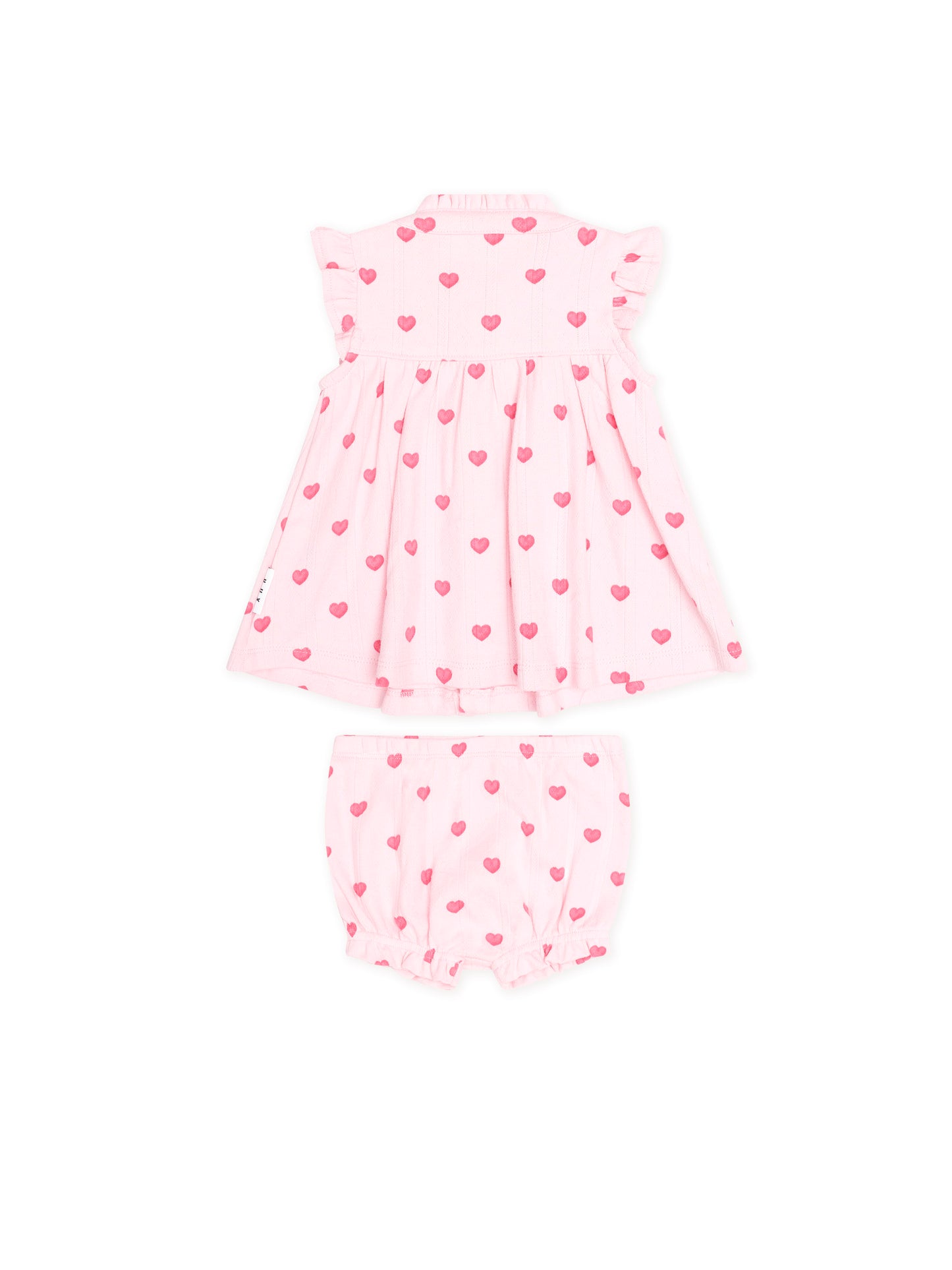 HUXBABY | I HEART YOU POINTELLE 2 PIECE SET