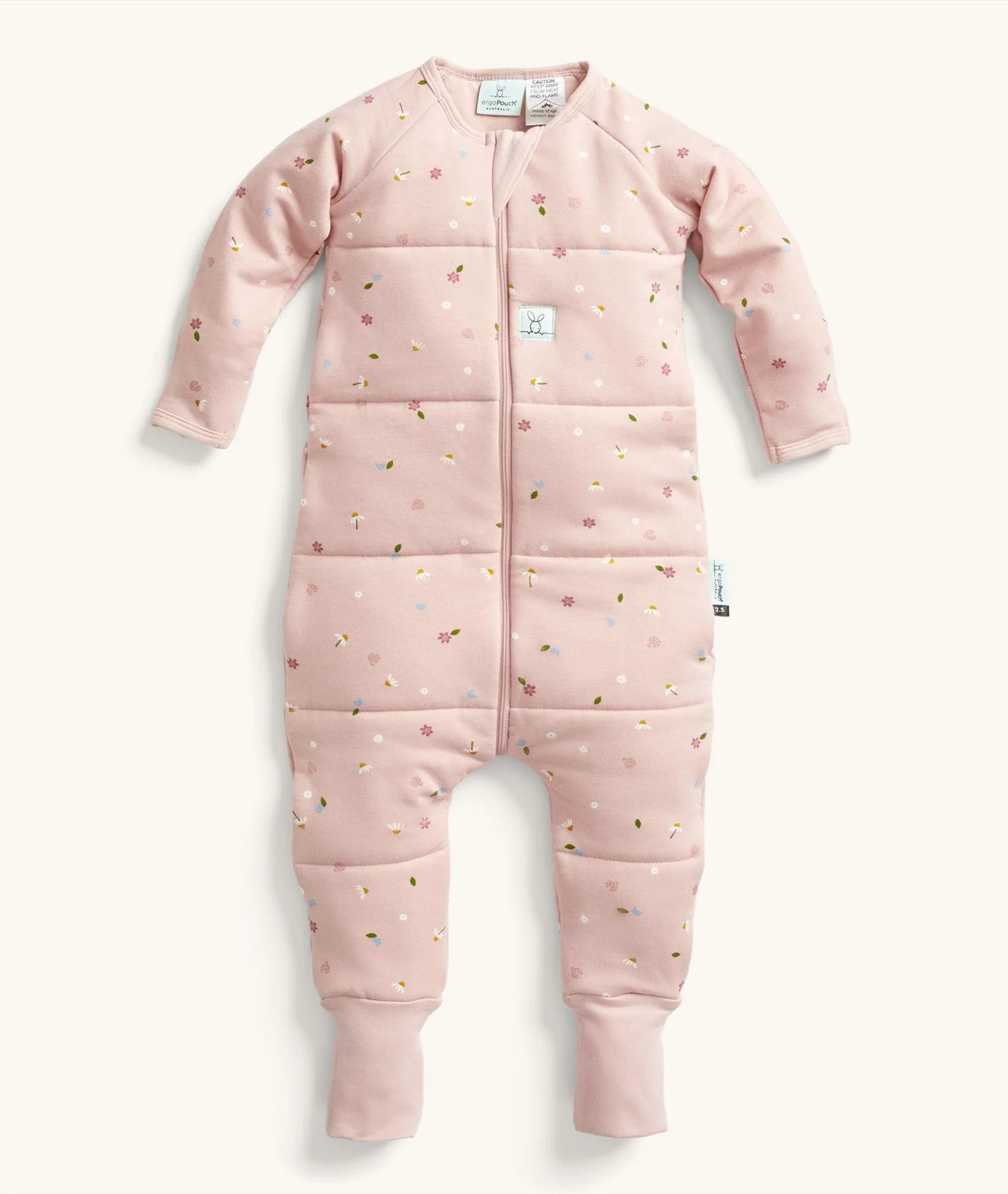 ERGO POUCH SLEEP ONSIE | 2.5 TOG | DAISIES PINK