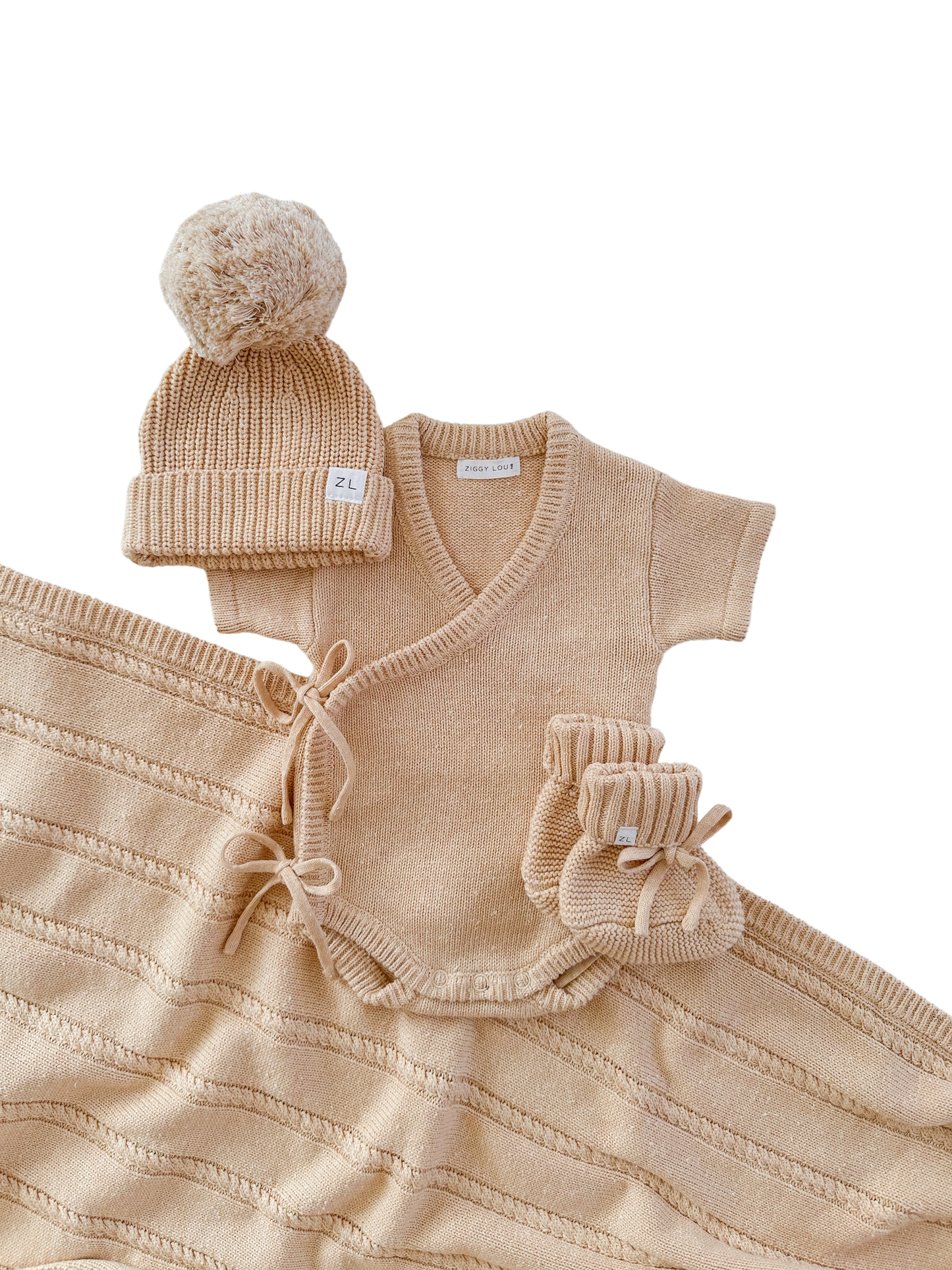 Ziggy Lou Booties - Sand Fleck