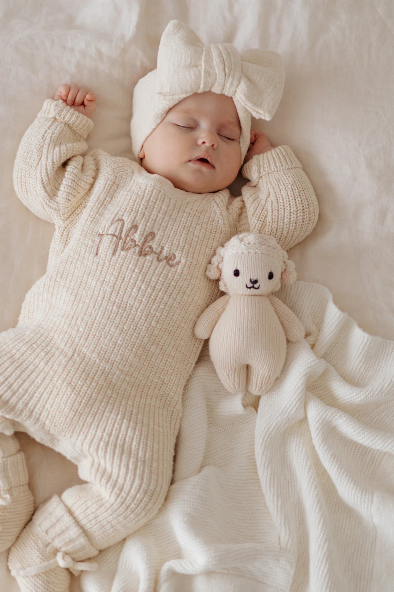 BLOSSOM AND PEAR CLASSIC KNIT ROMPER | FRANKIE HONEY