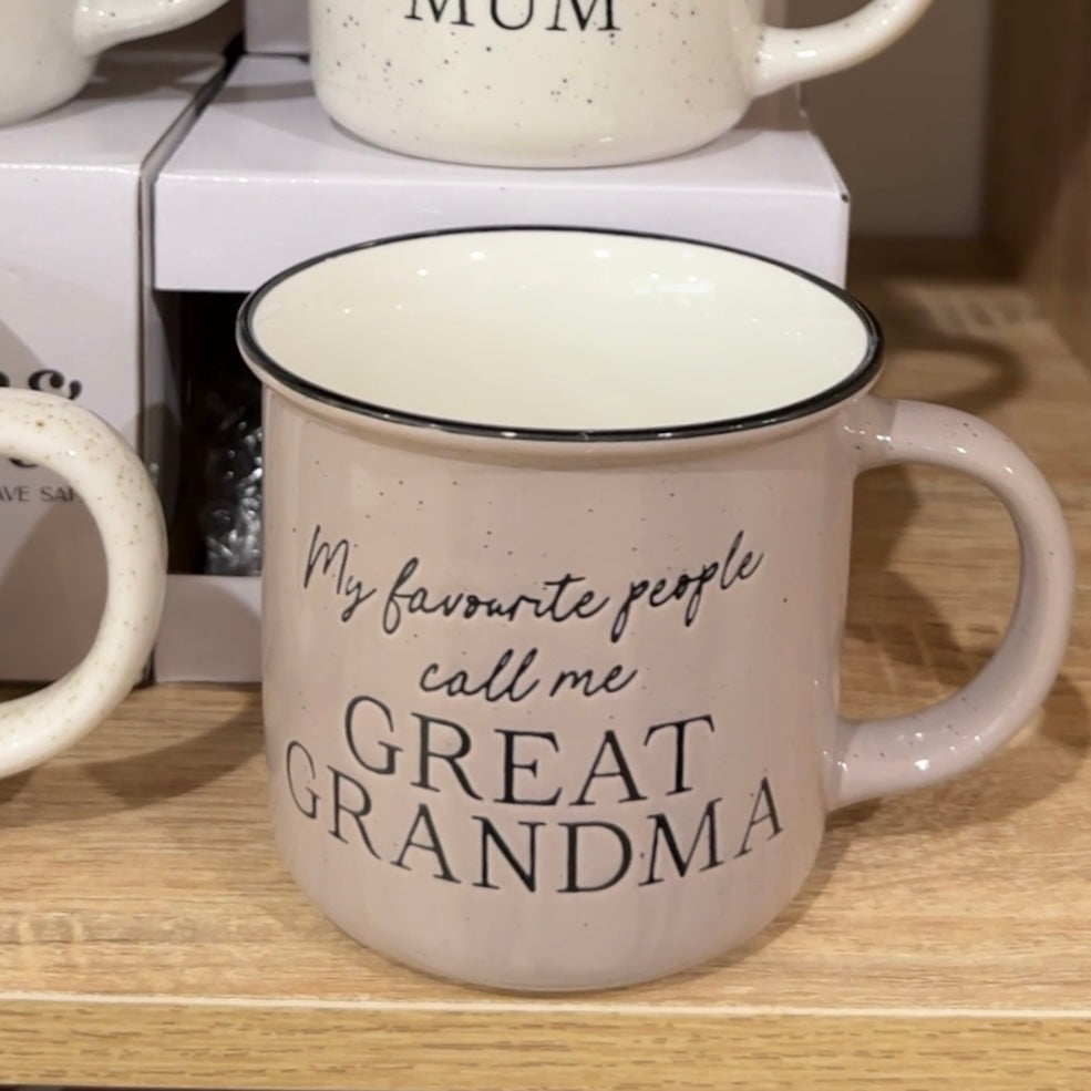 Ceramic Mug - My Favourite People Call Me Great Grandma