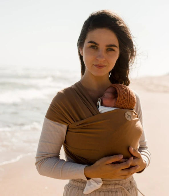 Joey Mama Baby Wrap Carrier - Remi Brown