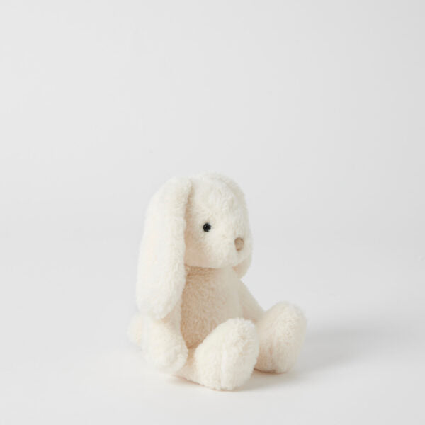 JIGGLE AND GIGGLE SMALL SOFT TOY BUNNY | CREAM