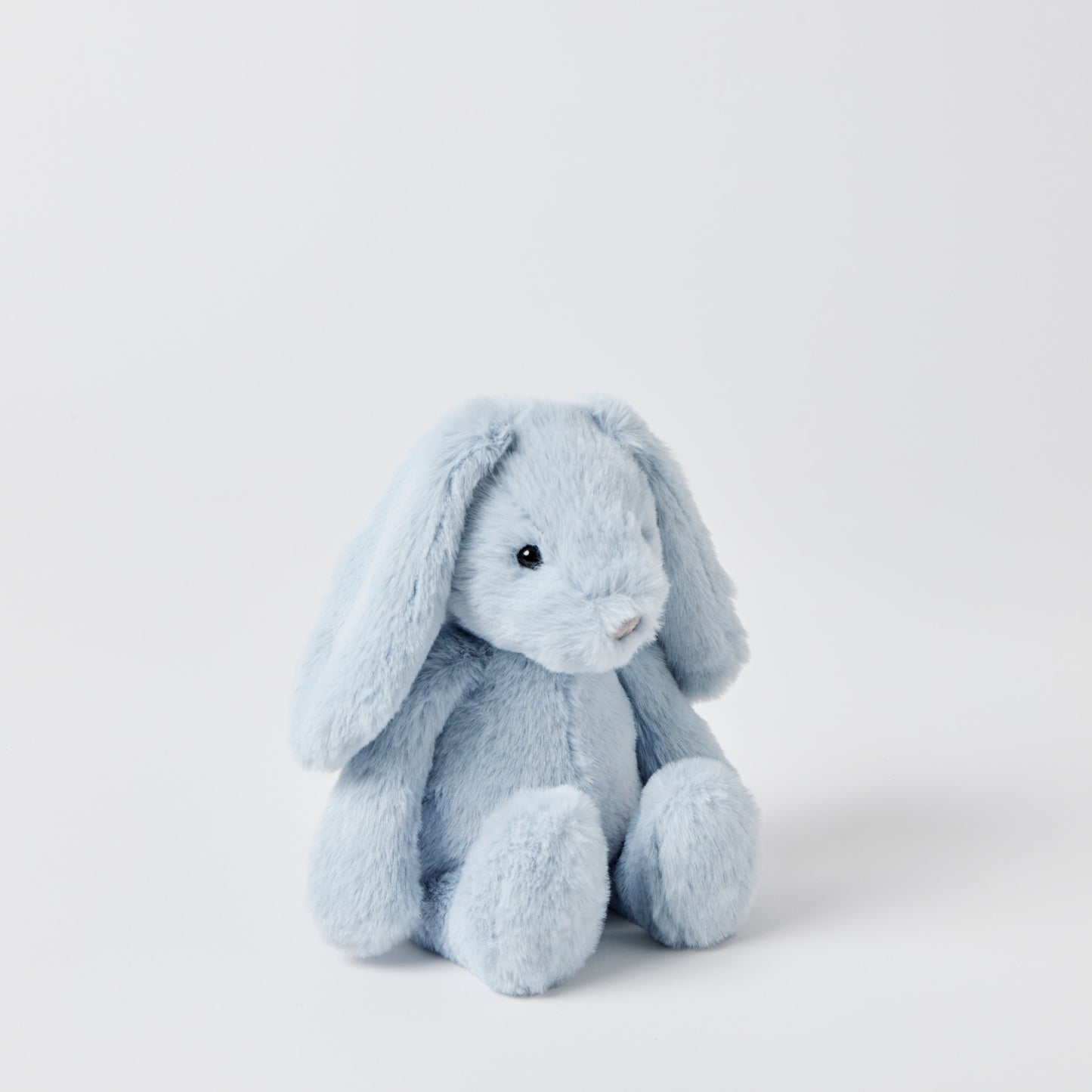 Jiggle and Giggle Small Soft Toy Bunny - Pale Blue