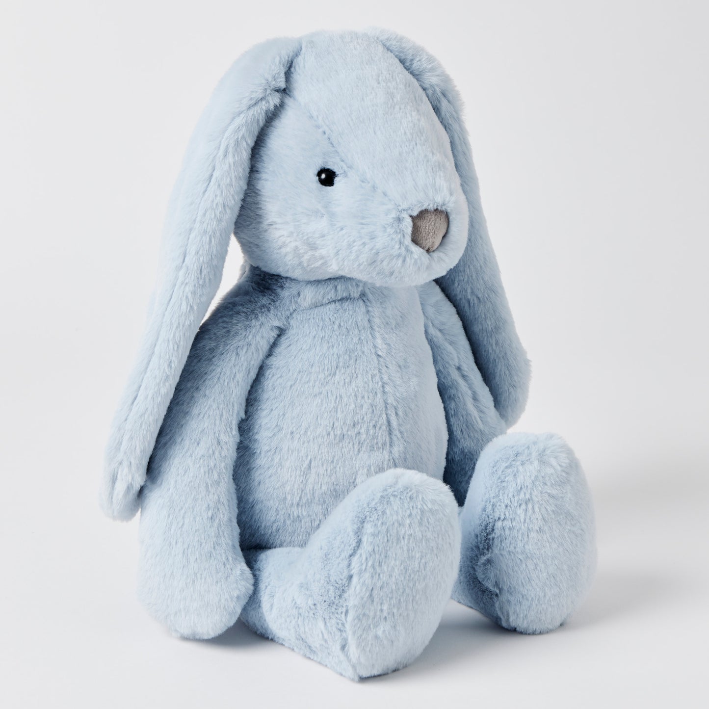 JIGGLE AND GIGGLE LARGE SOFT TOY BUNNY | PALE BLUE