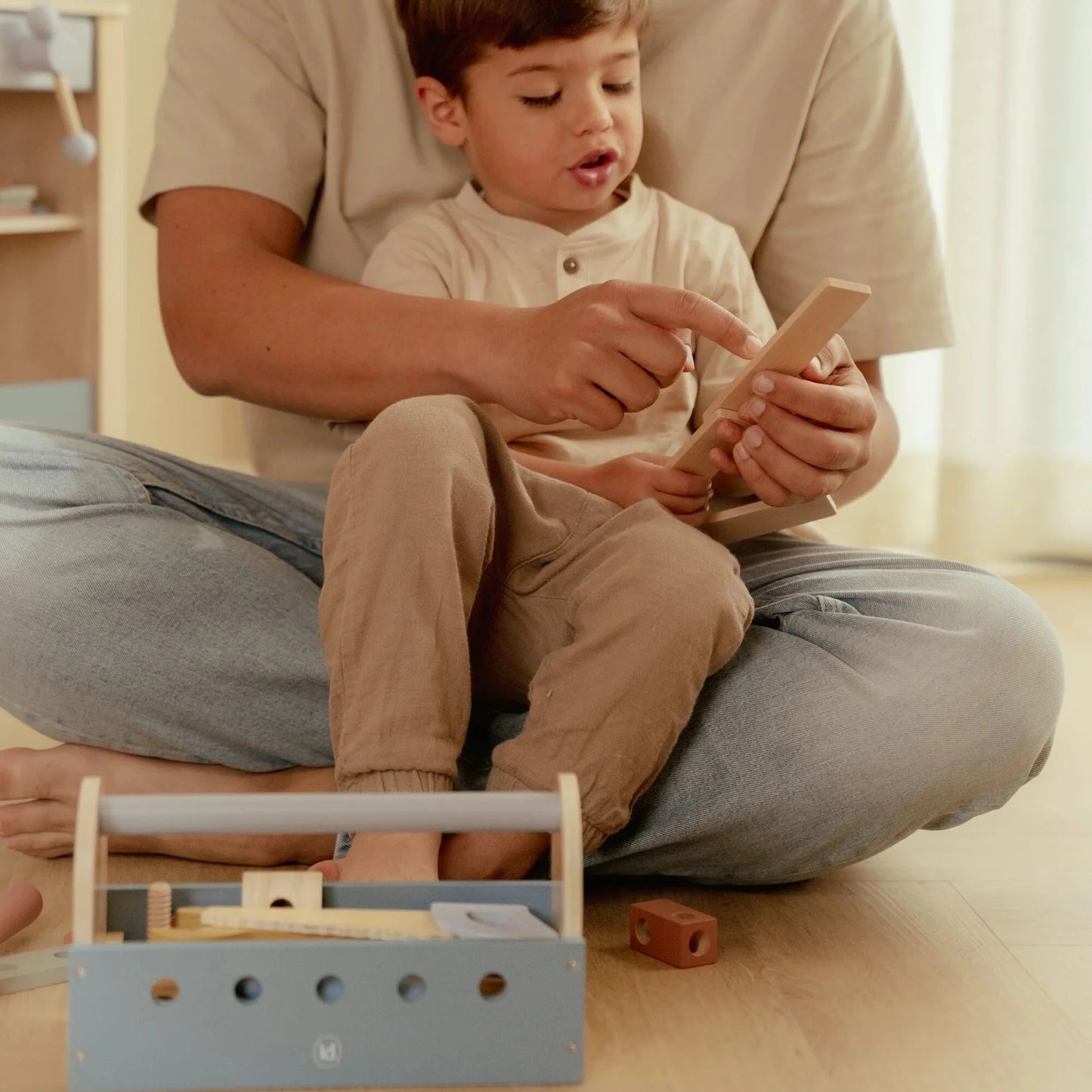 LITTLE DUTCH | WOODEN TOOLBOX