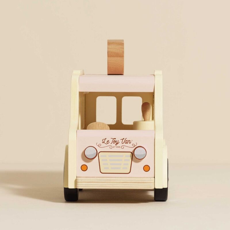 LE TOY VAN WOODEN ICE CREAM VAN