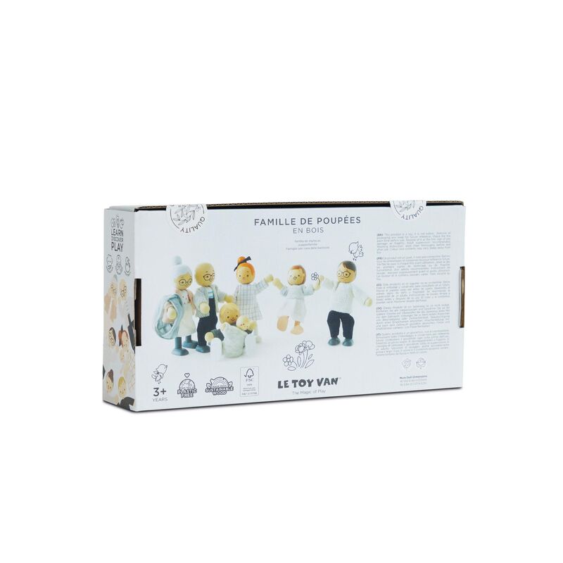 LE TOY VAN DOLLS HOUSE FAMILY