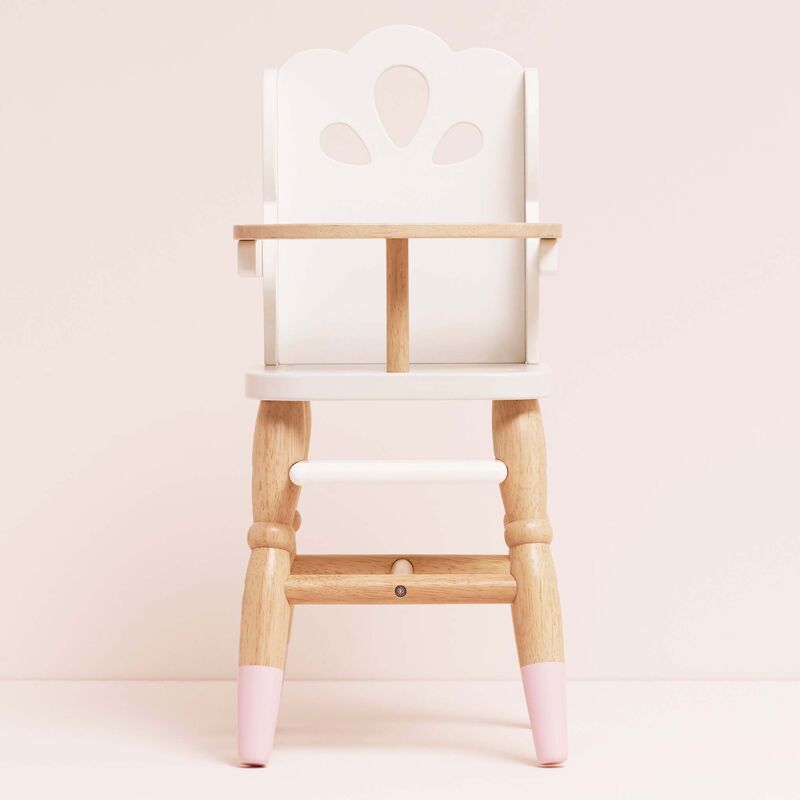 LE TOY VAN WOODEN DOLL'S HIGHCHAIR