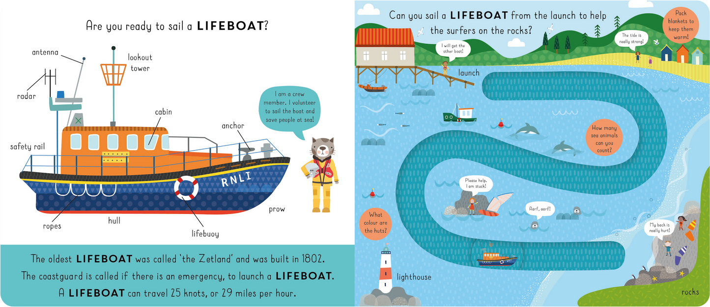 LITTLE JOURNEYS BOOK | EMERGENCY