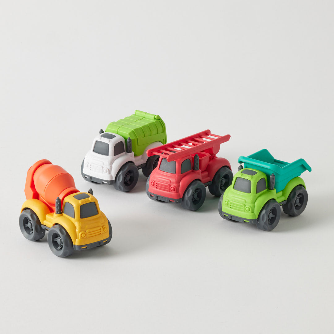 JIGGLE AND GIGGLE BIOPLASTIC CAR AND PLANE SET - Angus & Dudley Collections