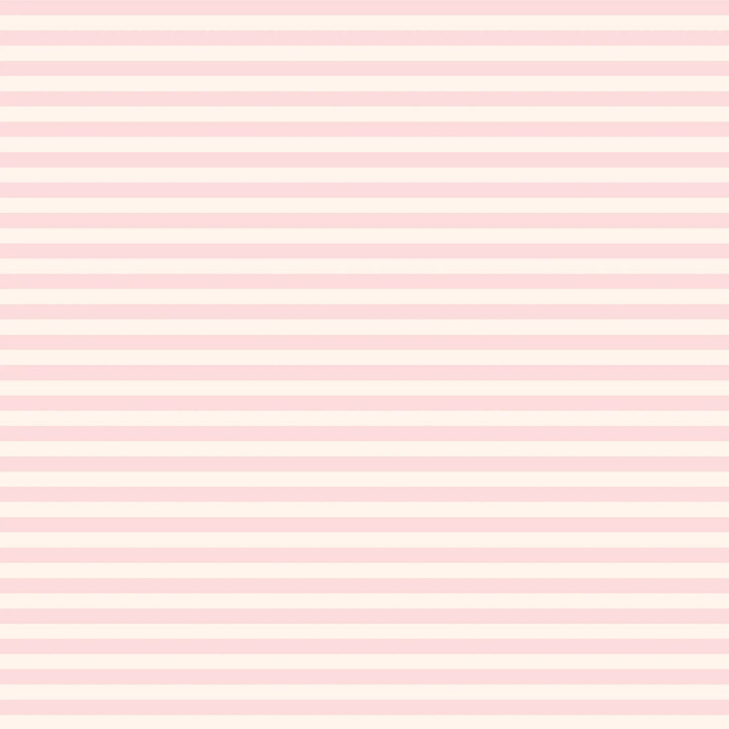 Fox and Fallow Fitted Cot Sheet - Petal Stripe