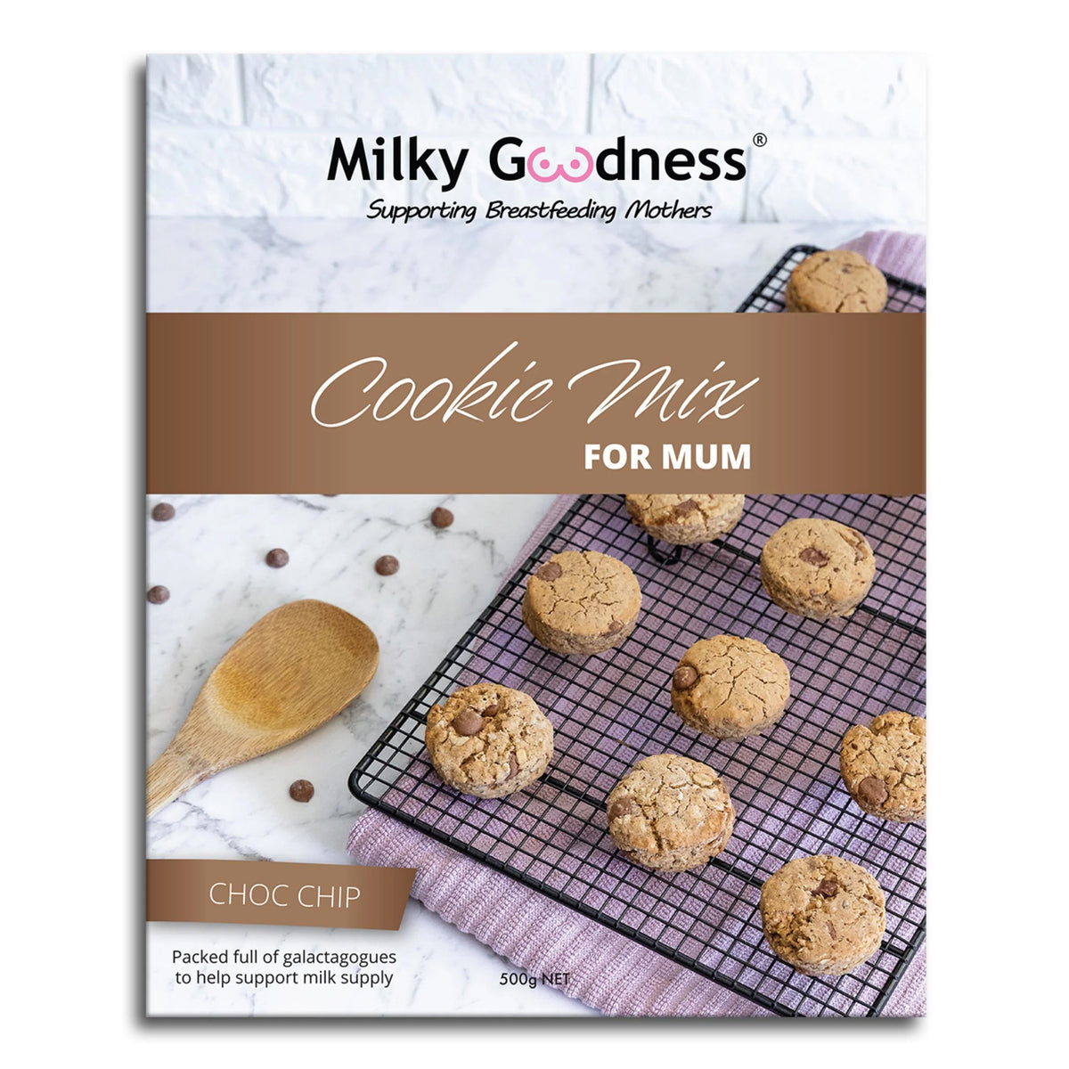 MILKY GOODNESS | LACTATION COOKIE PACKET MIX | CHOCOLATE CHIP