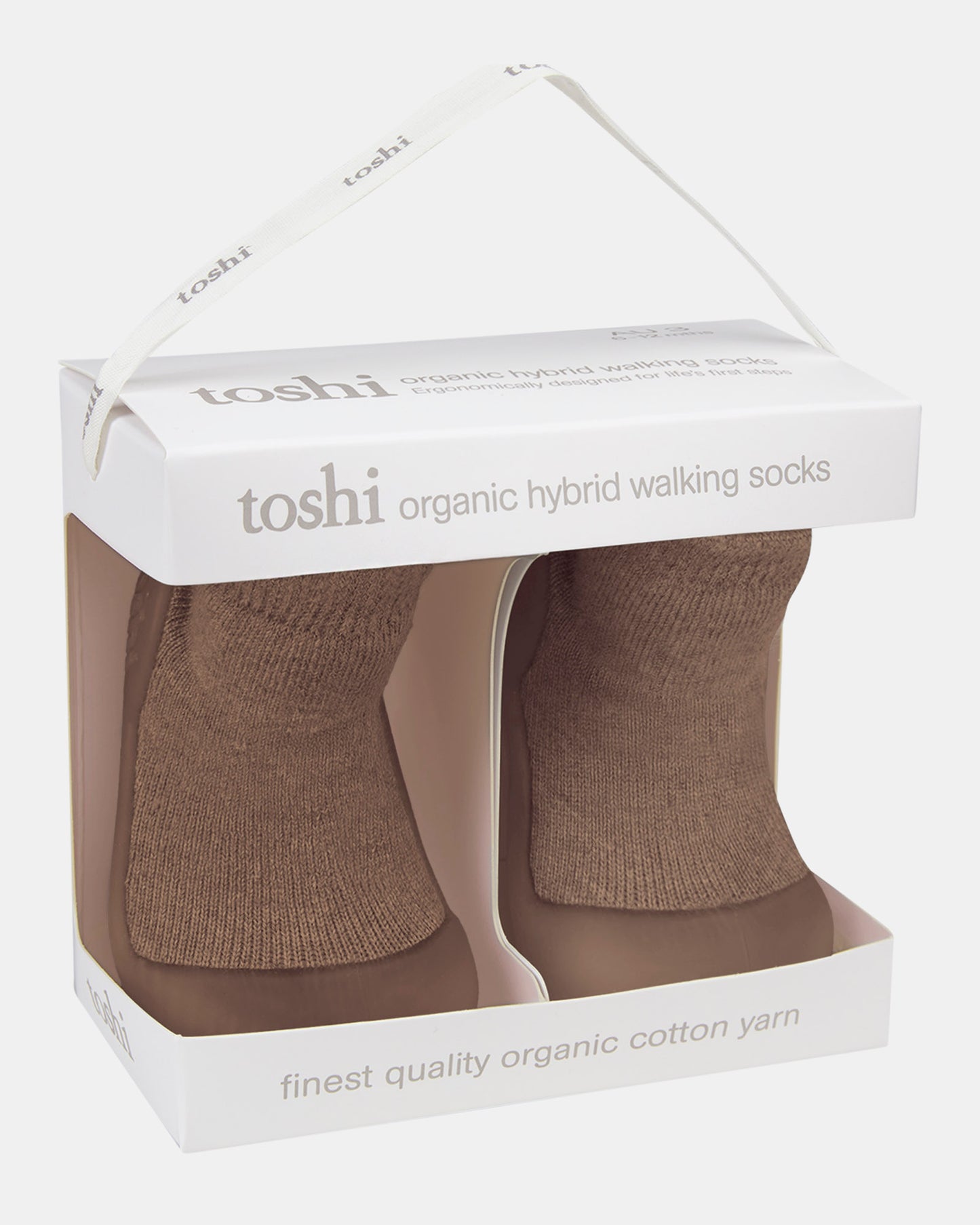 TOSHI ORGANIC HYBRID WALKING SOCKS | PEPPERCORN