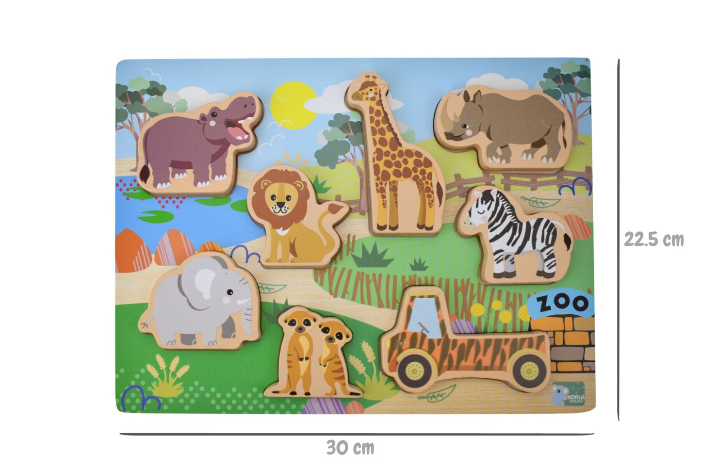 Chunky 3D Puzzle - Zoo