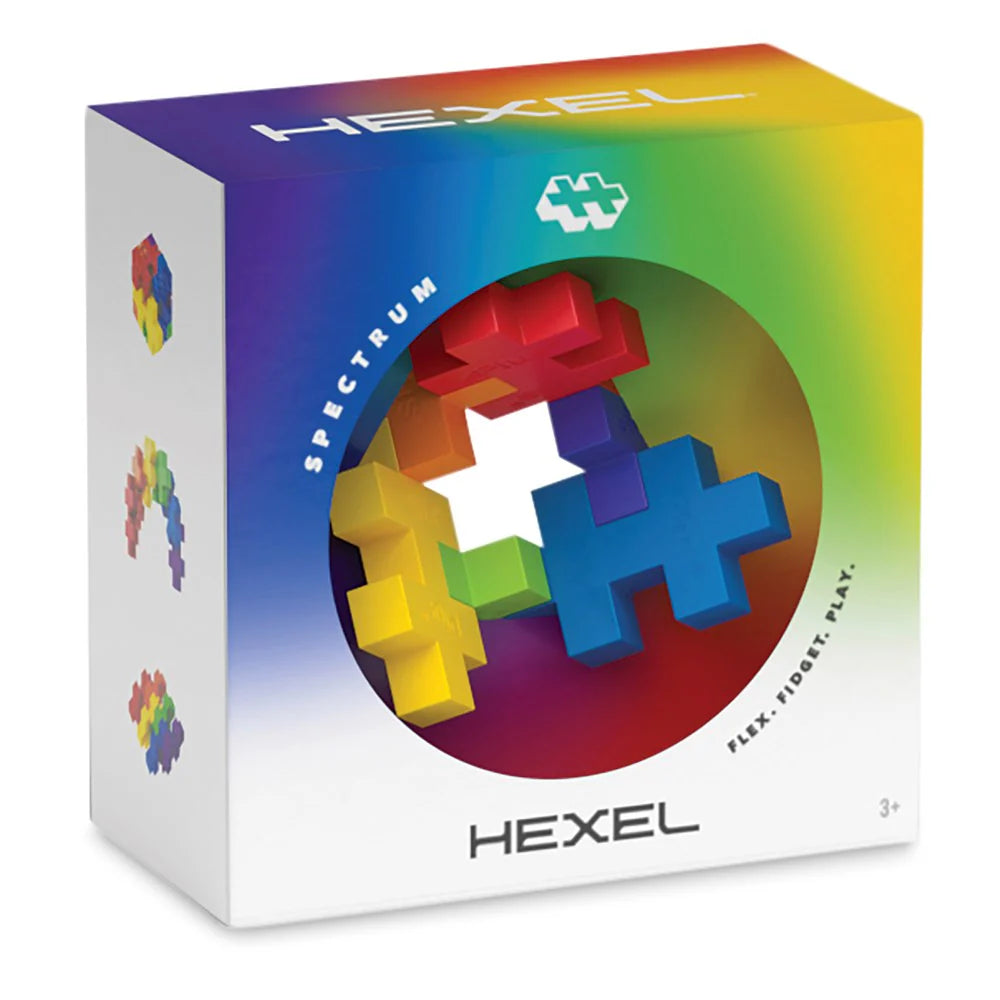 PLUS PLUS HEXEL FIDGET TOY | SPECTRUM