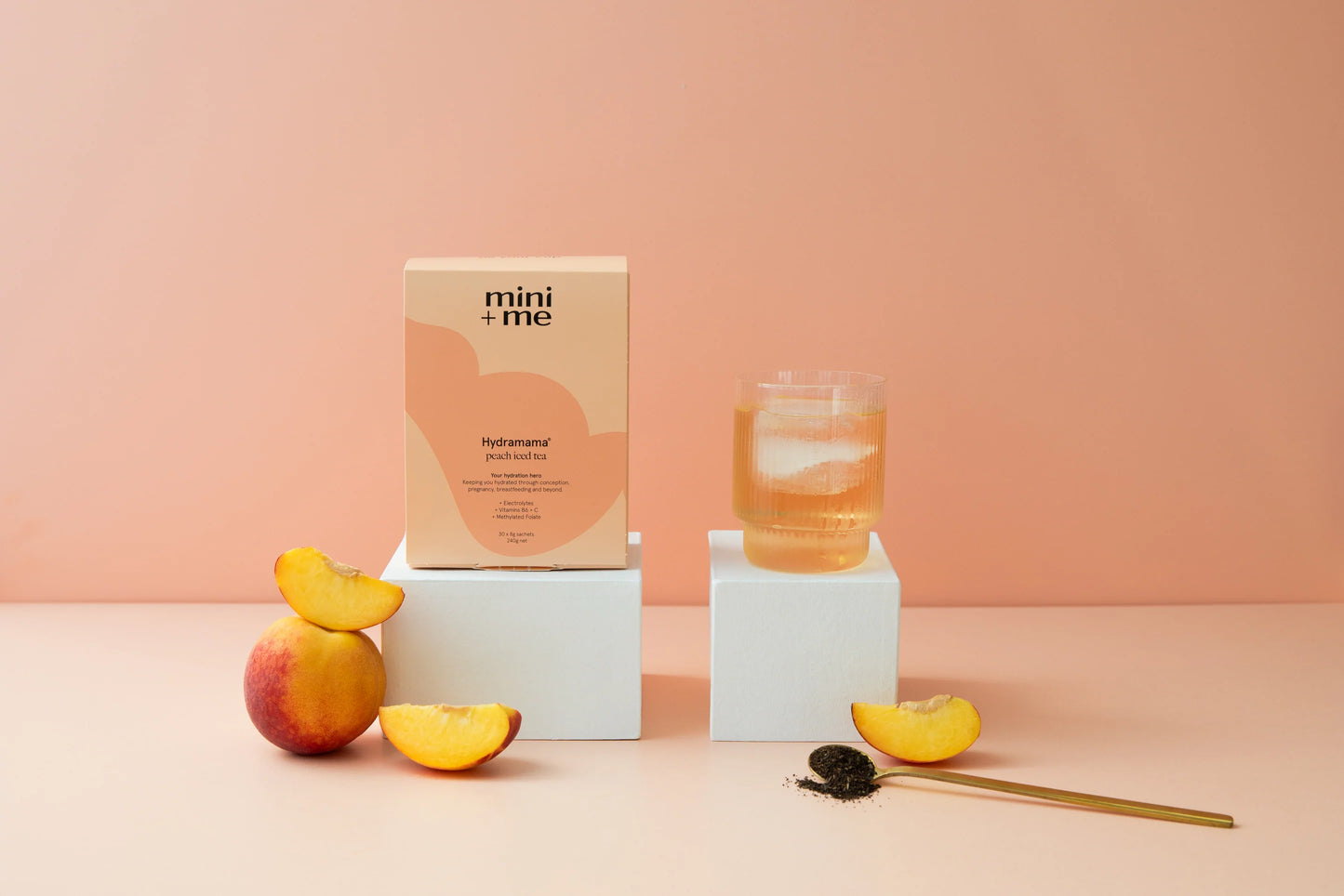MINI + ME HYDRAMAMA | PEACH ICED TEA