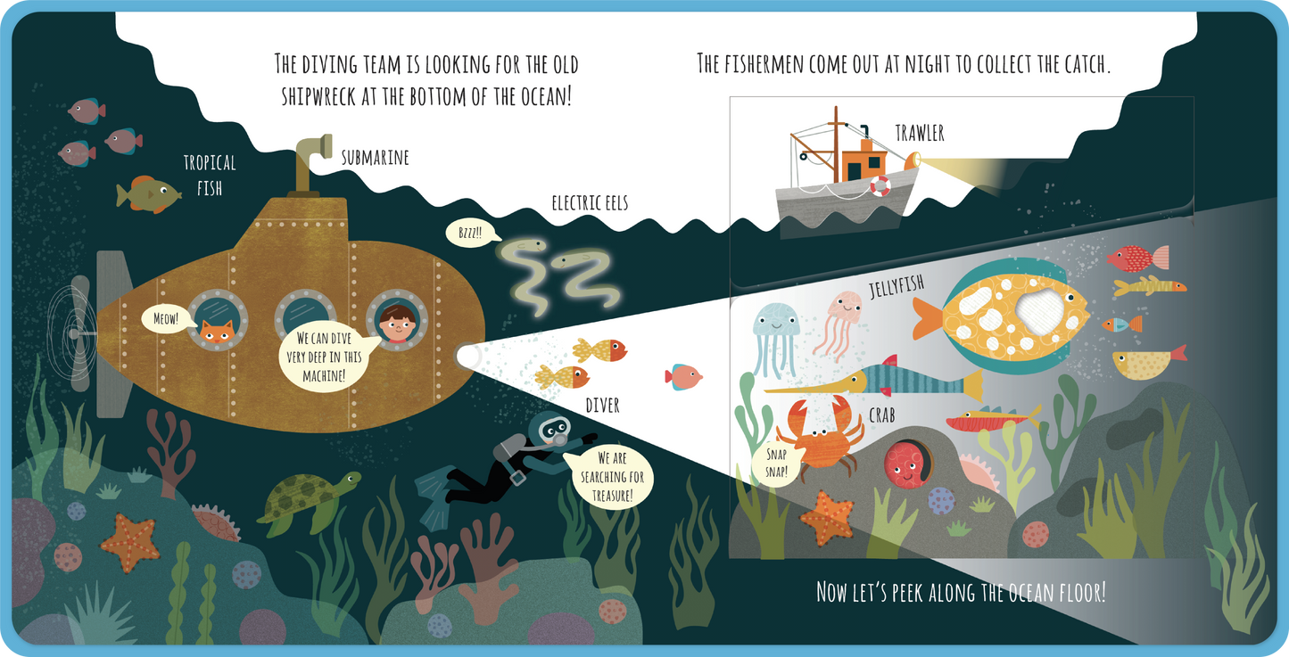 PEEK INSIDE BOOK | OCEAN