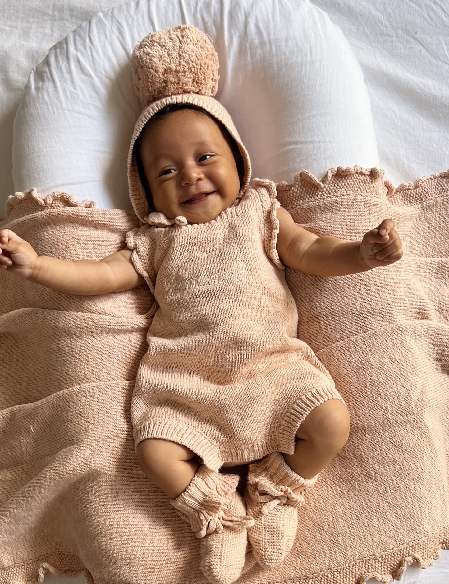 Ziggy Lou Booties - Rose Frill