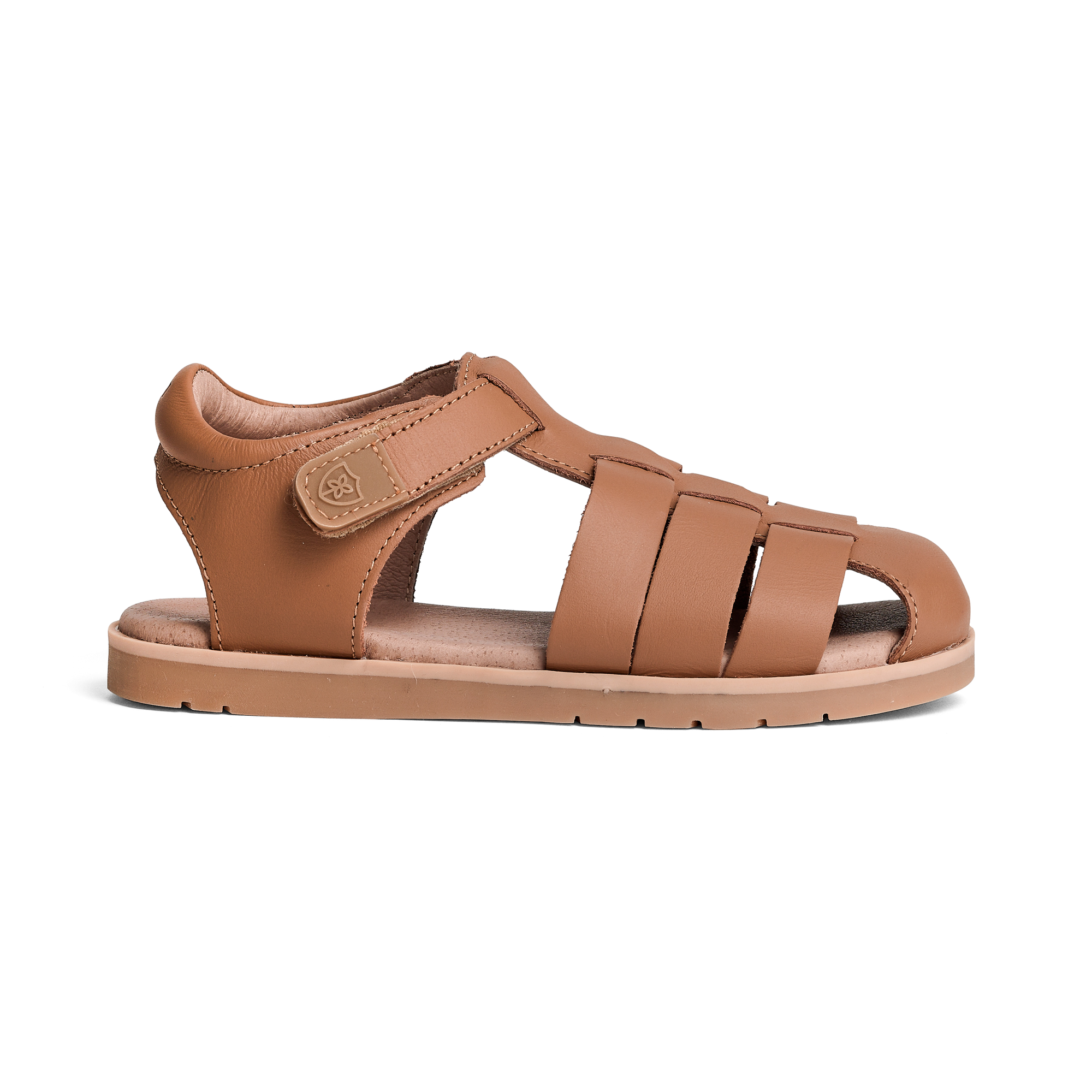 leather kids sandal - angus and dudley