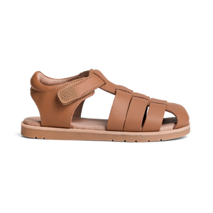 leather kids sandal - angus and dudley